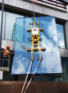 Aluminium-Vorhangfassade für gewerbliches Bauprojekt TP-CW-UT001