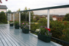 U-Channe Aluminium Glasgeländer Balkon Terrassendielen Handlauf Balustrade TP-Rl-006